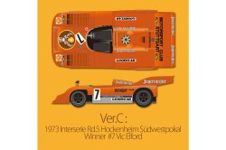 Photo1: HIRO K801 1/43 Porsche 917/30 Ver.C Jagermeister 1973 Interserie #7 V.Elford
