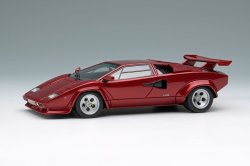 Photo1: **Preorder** EIDOLON EM432L Lamborghini Countach LP400S 1980 with Rear Wing Burgandy Metallic Limited 50pcs