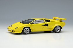 Photo1: **Preorder** EIDOLON EM446I Lamborghini Countach LP5000S with Wing 1982 Yellow