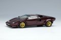 EIDOLON EM447D Lamborghini Countach LP5000 QV 1985 Metallic Deep Purple Limited 50pcs