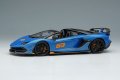 **Preorder** EIDOLON EM517H Lamborghini Aventador SVJ Roadster 63 2019 Blu Arione Limited 63pcs