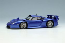 Photo1: EIDOLON EM554E Porsche 911GT1 EVO Street version 1997 Metallic Blue Limited 50pcs