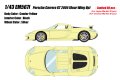 **Preorder** EIDOLON EM567I Porsche Carrera GT 2004 (Rear Wing Up) Condor Yellow Limited 60pcs