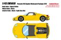 **Preorder** EIDOLON EM569J Porsche 918 Spyder weissach Package 2011 Signal Yellow Limited 60pcs