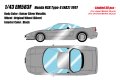 **Preorder** EM583F Honda NSX Type-S (NA2) 1997 Kaiser Silver Metallic Limited 50pcs