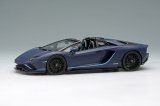 EIDOLON EM598D Lamborghini Aventador S Roadster Japan Limited Edition 2021 Blu Emer / Light Blue Stripe Limited 50pcs