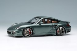 Photo1: **Preorder** EIDOLON EM619E Porsche 911 (997.2) Turbo 2010 Malachite Green Metallic Limited 50pcs