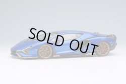 Photo1: **Preorder** EIDOLON EM675B Lamborghini Sian FKP37 2019 with Stripe Blue Sideris Limited 60pcs