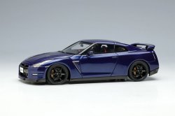 Photo1: **Preorder** EIDOLON EM683D Nissan GT-R Track edition engineered by Nismo 2015 Aurora Flare Blue Pearl Limited 50pcs