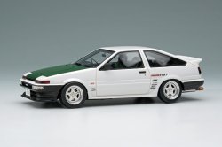 Photo1: **Preorder** EIDOLON EM718 Toyota Sprinter Trueno (AE86)(3Door) Tk-Street Ver. White / Green Carbon Hood