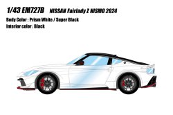 Photo1: **Preorder** EIDOLON EM727B Nissan Fairlady Z NISMO 2024 Prism White / Super Black