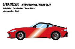 Photo1: **Preorder** EIDOLON EM727C Nissan Fairlady Z NISMO 2024 Carmine Red / Super Black