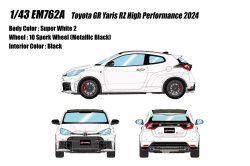 Photo1: **Preorder** EIDOLON EM762A Toyota GR Yaris RZ High Performance 2024 Super White2