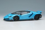 EIDOLON EM780B Lamborghini Centenario LP770-4 2016 Rear Wing Up Blu Cepheus Limited 80pcs