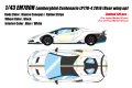 **Preorder** EIDOLON EM780H Lamborghini Centenario LP770-4 2016 (Rear wing up) Bianco Canopus / Italian Stripe Limited 120pcs