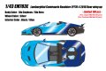 **Preorder** EIDOLON EM783E Lamborghini Centenario Roadster LP770-4 Rear Wing Up Blu Cepheus / Blu Hera Limited 100pcs