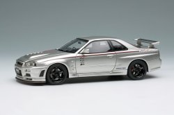 Photo1: **Preorder** EM791 NISMO R34GT-R Z-tune Prototype Tokyo Auto Salon 2001 Silver