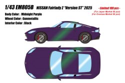 Photo1: **Preorder** EM805B Nissan Fairlady Z Version ST 2025 Midnight Purple Limited 100pcs