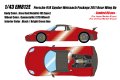 **Preorder** EM812E Porsche 918 Spyder weissach Package Rear Wing Up Area Red Metallic Limited 80pcs
