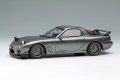 **Preorder** EM817A Mazda RX-7 FD3S Spirit R TypeA 2002 (Head Lamp open) Titanium Gray Metallic Limited 120pcs