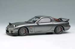 Photo1: **Preorder** EM817A Mazda RX-7 FD3S Spirit R TypeA 2002 (Head Lamp open) Titanium Gray Metallic Limited 120pcs