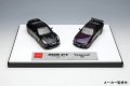 EIDOLON EMCOF014 NISSAN GT-R & SKYLINE GT-R Set Midnight Purple2 Limited 50pcs