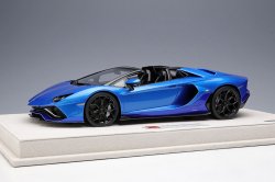 Photo1: **Preorder** EIDOLON EML064A 1/18 Lamborghini Aventador LP780-4 Ultimae Roadster 2021 Blu Tawaret / Blu Nethuns Limited 100pcs