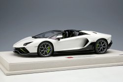 Photo1: **Preorder** EIDOLON EML064E 1/18 Lamborghini Aventador LP780-4 Ultimae Roadster 2021 Bianco Opalis / Black Limited 50pcs