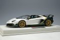 **Preorder** EIDOLON EML079A 1/18 Lamborghini Aventador SVJ Roadster Ad Personam Bianco Aether / Verde Hydra Limited 100pcs