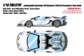 **Preorder** EIDOLON EML079F 1/18 Lamborghini Aventador SVJ Roadster 2020 Ad Personam 2tone Paint Pearl White / Azzuro Thetys Limited 50pcs