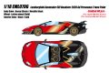 **Preorder** EIDOLON EML079G 1/18 Lamborghini Aventador SVJ Roadster 2020 Ad Personam 2tone Paint Rosso Effesto / Metallic Black Limited 40pcs