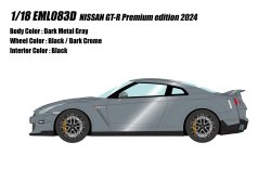 Photo1: **Preorder** EIDOLON EML083D 1/18 Nissan GT-R Premium edition 2024 Dark Metal Gray