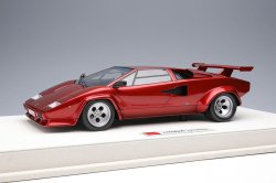 Photo1: **Preorder** EIDOLON EML086A 1/18 Lamborghini Countach LP5000S with Rear Wing 1982 Candy Red