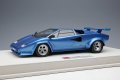 **Preorder** EIDOLON EML086C 1/18 Lamborghini Countach LP5000S with Rear Wing 1982 Metallic Light Blue