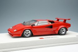 Photo1: **Preorder** EIDOLON EML088F 1/18 Lamborghini Countach LP5000 QV 1988 with Rear Wing Red Limited 50pcs