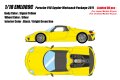 **Preorder** EIDOLON EML089C 1/18 Porsche 918 Spyder Weissach Package 2011 Signal Yellow Limited 80pcs