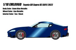 Photo1: **Preorder** EIDOLON EML096D 1/18 Toyota GR Supra RZ (A91) 2022 Dawn Blue Metallic