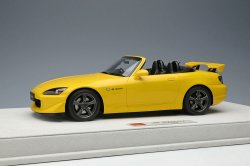 Photo1: **Preorder** EIDOLON EML114D 1/18 Honda S2000 (AP2) Type S 2007 New Indy Yellow Pearl