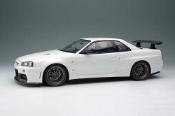 Photo1: **Preorder** EIDOLON  EML130A 1/18 Built By Legends Mine's Skyline GT-R (BNR34) Shiranami White