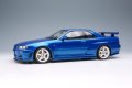 **Preorder** EIDOLON EML136A 1/18 Nissan Skyline GT-R (BNR34 NISMO S-tune Version) 2004 Bayside Blue Limited 120pcs