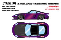 Photo1: **Preorder** EIDOLON EML137E 1/18 lb nation Fairlady Z(RZ34) (RS Watanabe 8spoke wheel) Pleiades2 Limited 60pcs