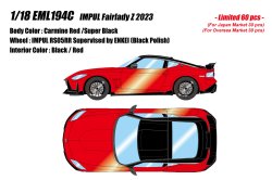 Photo1: **Preorder** EIDOLON EML194C 1/18 IMPUL Fairlady Z 2023 Carmine Red / Super Black Limited 60pcs