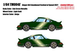 Photo1: **Preorder** Titan64 TM004E 1/64 Singer DLS Goodwood Festival of Speed 2021 Oak Greed Metallic Limited 300pcs