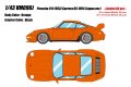 **Preorder** VISION VM096J Porsche 911(993) Carrera RS 1995 (Japan ver.) Orange Limited 60pcs