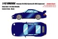 **Preorder** VISION VM096K Porsche 911(993) Carrera RS 1995 (Japan ver.) Iris Blue Metallic Limited 40pcs
