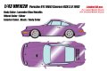 **Preorder** VISION VM162H Porsche 911(964) Carrera RSR 3.8 1993 Lavender Blue Metallic Limited 60pcs