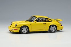 Photo1: **Preorder** VISION VM164B Porsche 911(964) Carrera 4 Light Weight 1990 Speed Yellow