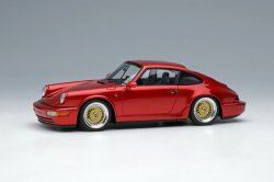 Photo1: **Preorder** VISION VM216A Porsche 911(964) Carrera RS 1992 (BBS RS 18inch wheel) Candy Red Limited 60pcs