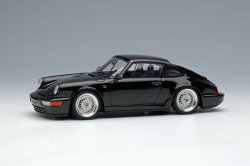 Photo1: **Preorder** VISION VM216B Porsche 911(964) Carrera RS 1992 (BBS RS 18inch wheel) Black Limited 60pcs