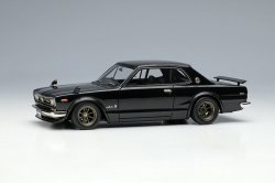 Photo1: **Preorder** VISION VM273E Nissan Skyline 2000 GT-R (KPGC10) 1971 with Chin spoiler (RS watanabe 8spoke) Black